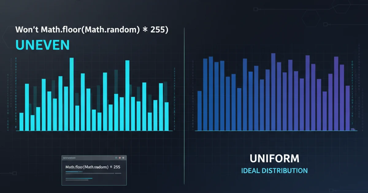 Hero image for Won't Math.floor(Math.random() * 255) generate uneven probabilities?