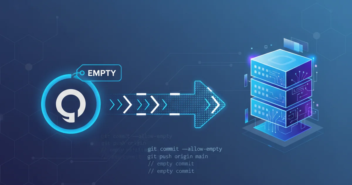 Hero image for Pushing empty commits to remote