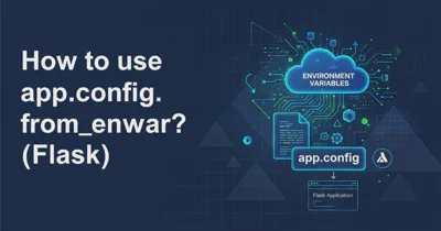 How to use app.config.from_envvar? (Flask)