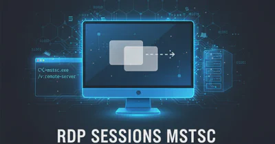 RDP sessions mstsc