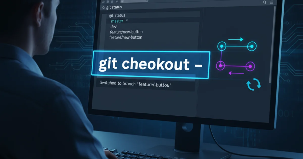Hero image for What does "git checkout -" do?