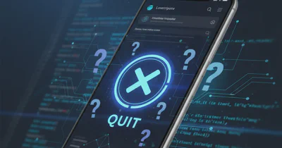 Is quitting an application frowned upon?