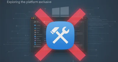 Why isn't there Xcode for Windows?