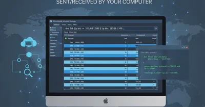 How to filter wireshark to see only dns queries that are sent/received from/by my computer?