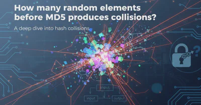 How many random elements before MD5 produces collisions?