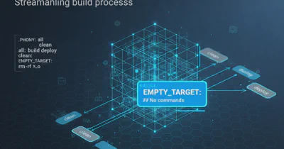 Use of 'Empty Target' in makefile