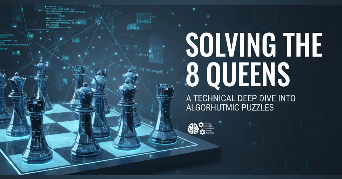 Chessboard with queens placed in a non-attacking configuration