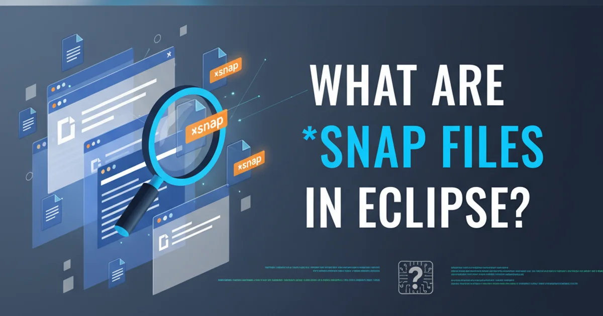 Hero image for What are *.snap files in eclipse?
