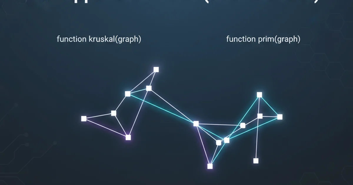 Hero image for When should I use Kruskal as opposed to Prim (and vice versa)?
