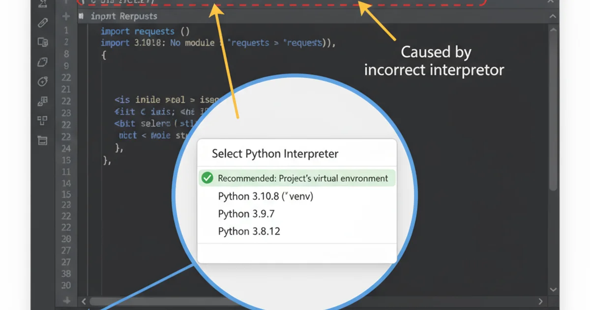 Screenshot showing Python interpreter selection in an IDE like VS Code