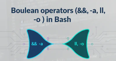 Boolean operators ( &&, -a, ||, -o ) in Bash