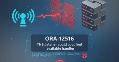 ORA-12516, TNS:listener could not find available handler