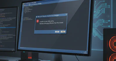 VS2008: Unable to start debugging, Remote Debugging Monitor has been closed