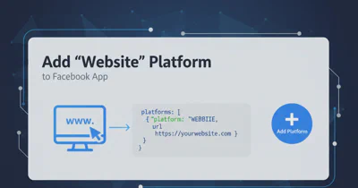 Add 'Website' platform to facebook app
