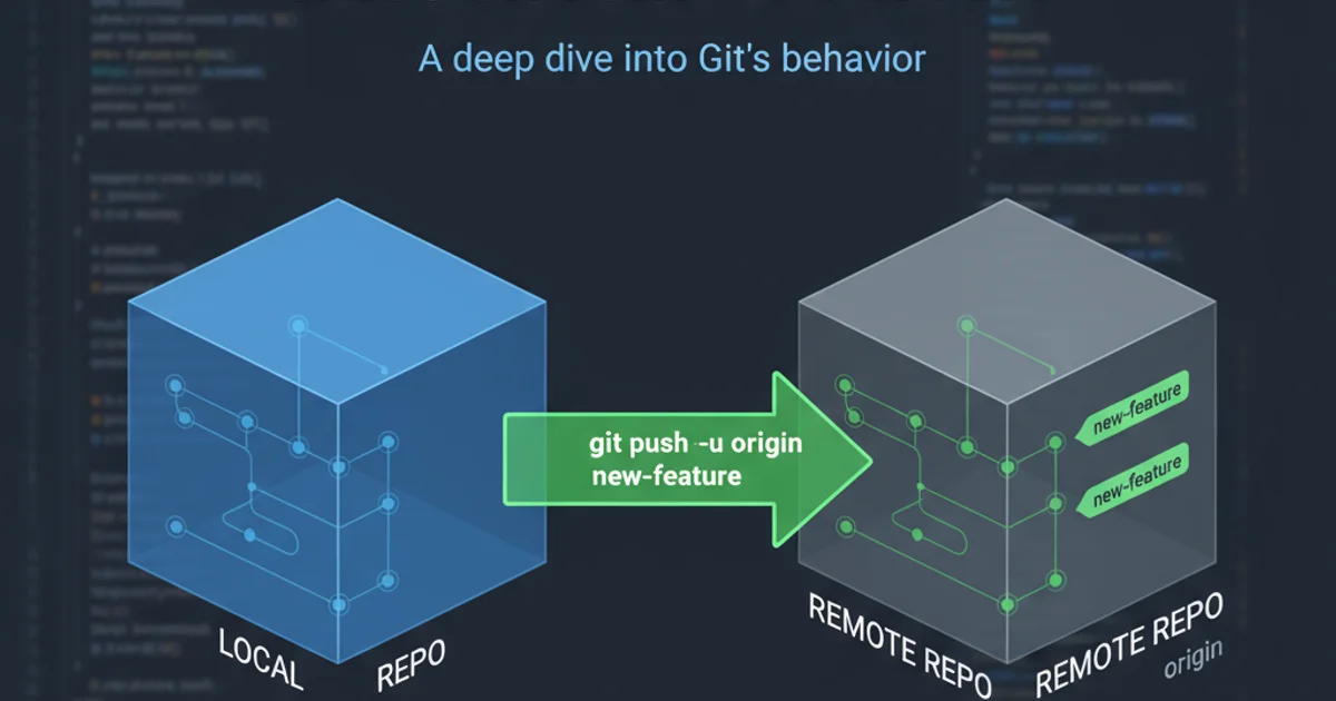 Hero image for What does git do, when I push a local branch that does not exist on remote server?