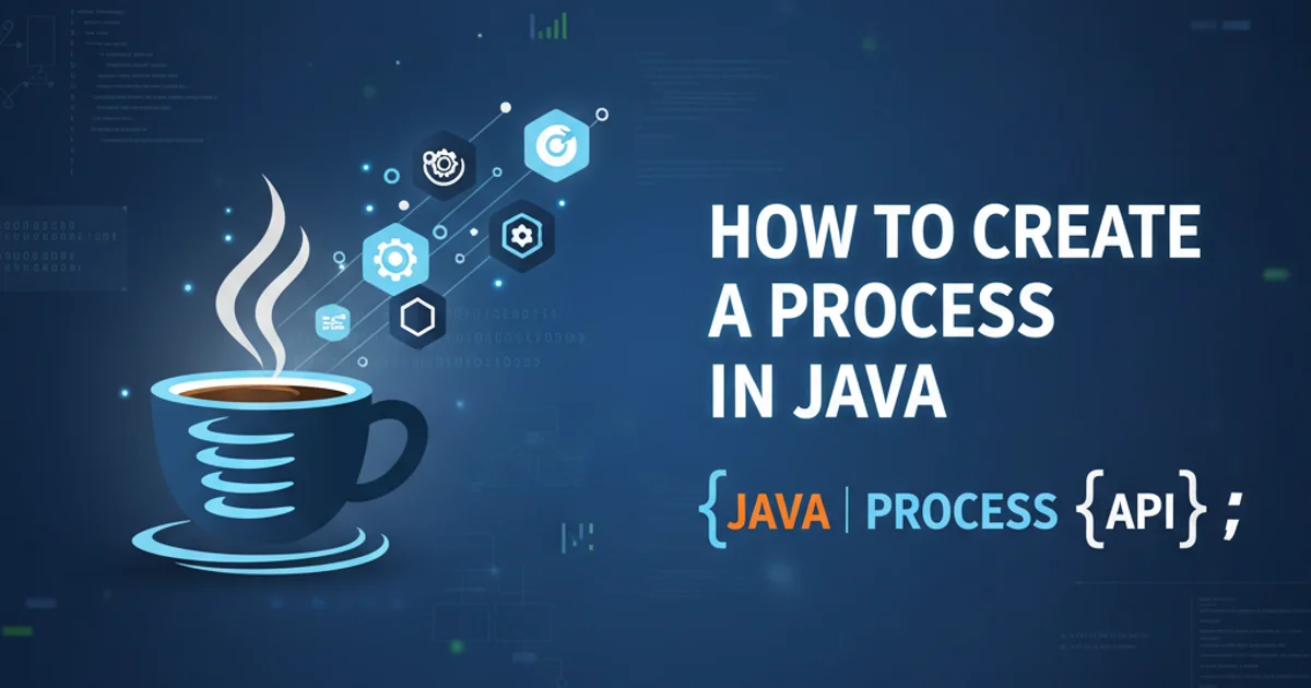 Hero image for How to create a process in Java