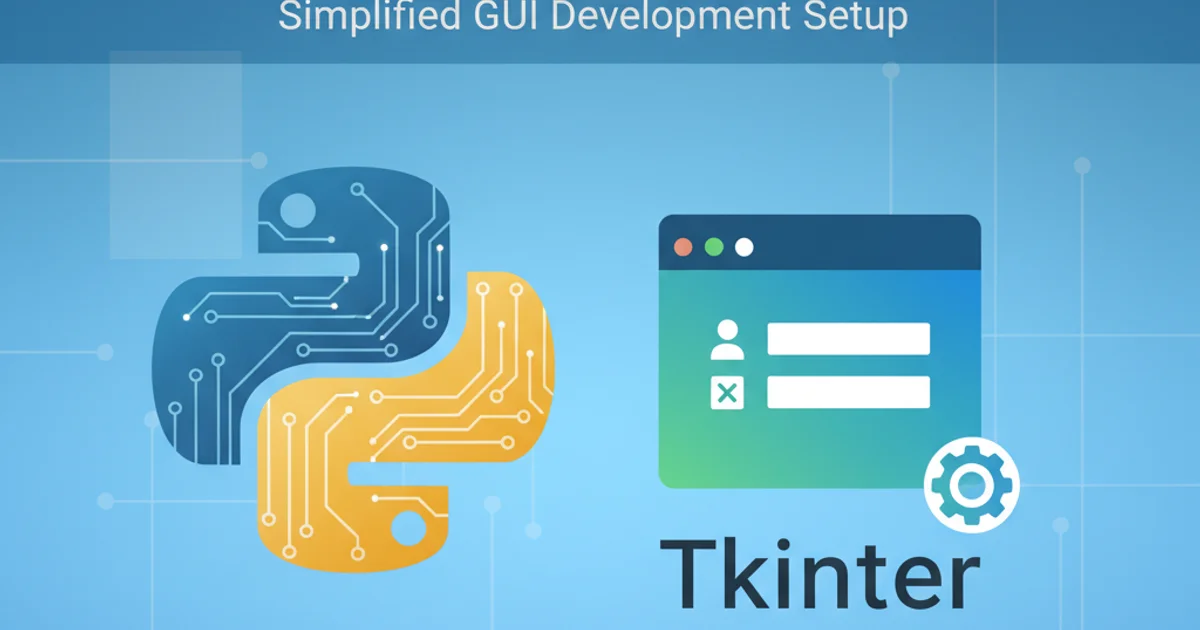 Hero image for How to pip or easy_install tkinter on Windows