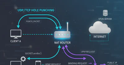 UDP/TCP hole punching vs UPnP vs STUN vs?