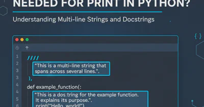 Why are three apostrophes needed for print in Python?
