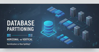 Database partitioning - Horizontal vs Vertical - Difference between Normalization and Row Splitting?