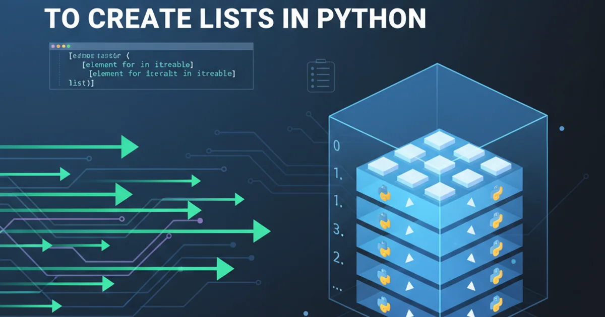 Hero image for Best and/or fastest way to create lists in python