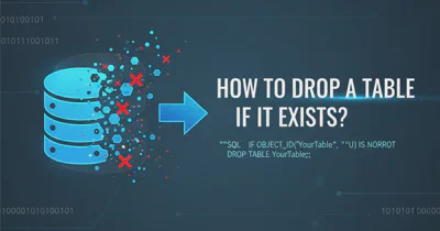 How to drop a table if it exists?
