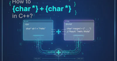 How to * char + * char in c++?