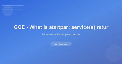 GCE - What is startpar: service(s) returned failure: google-address-manager google google-startup...