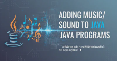 Adding Music/Sound to Java Programs