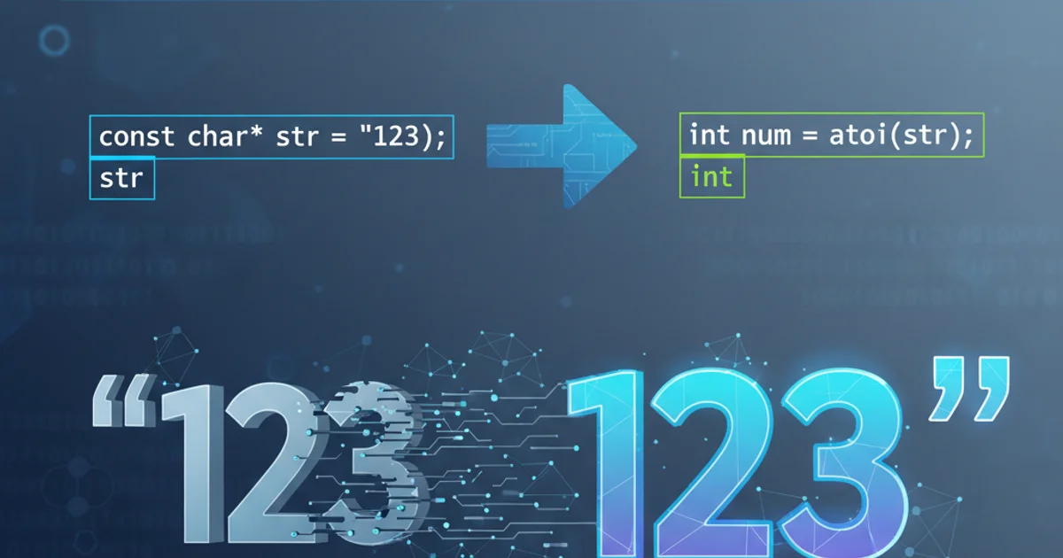 Hero image for How to convert a string to integer in C?