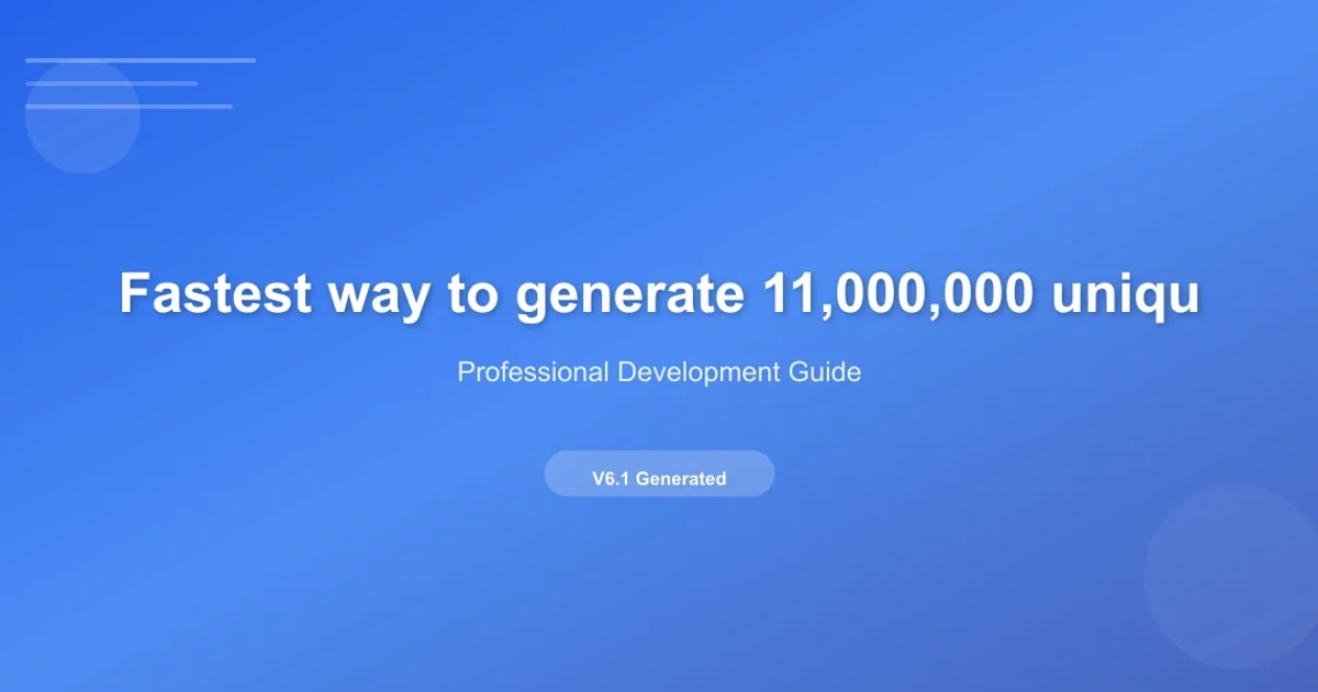 Abstract representation of unique IDs flowing into a database, symbolizing high-volume generation and storage.