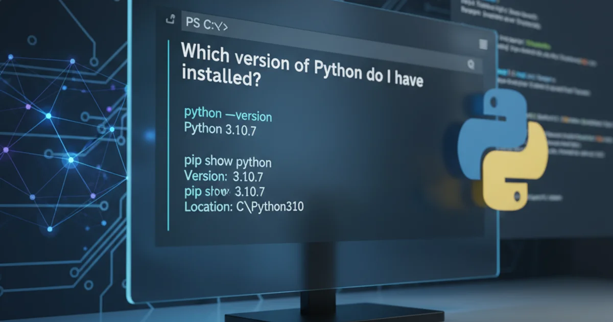 Hero image for Which version of Python do I have installed?
