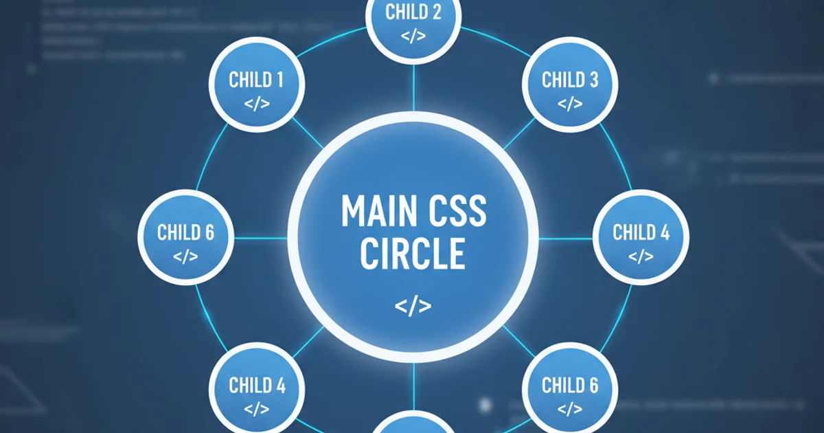 Diagram showing a central circle connected by lines to several smaller circles arranged radially.