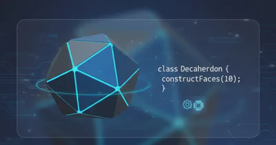 How to make a decahedron