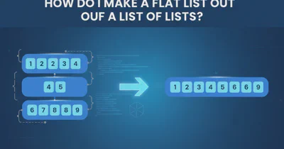How do I make a flat list out of a list of lists?
