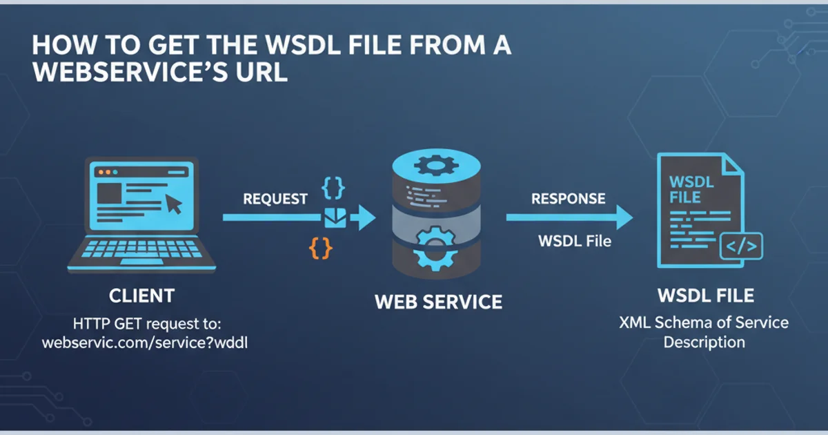 Hero image for How to get the wsdl file from a webservice's URL