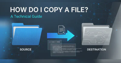 How do I copy a file?