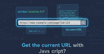 Get the current URL with JavaScript?