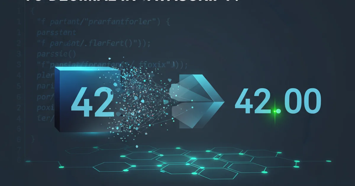 Hero image for How do I convert an integer to decimal in JavaScript?