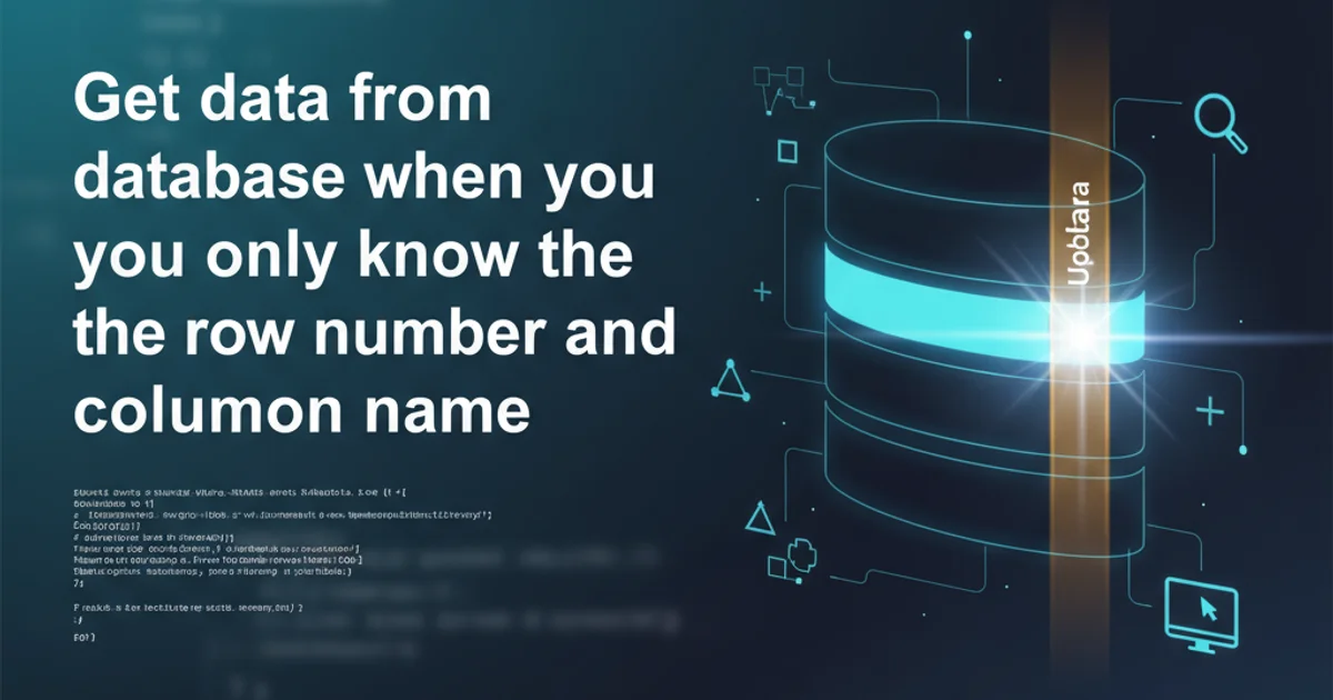 A magnifying glass hovering over a database icon, with lines connecting to various data points, symbolizing aggregation and indexing.