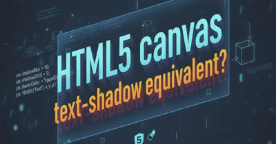 HTML5 canvas text-shadow equivalent?