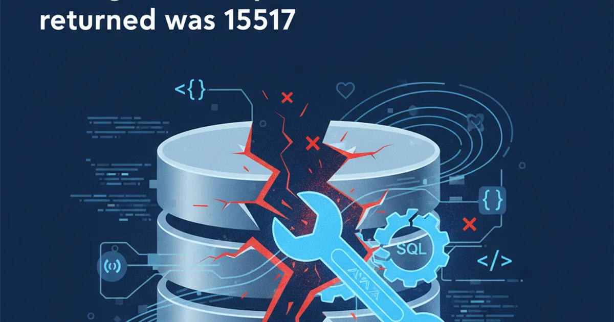 Hero image for Could not update the metadata that indicates database X is enabled for Change Data Capture. The e...