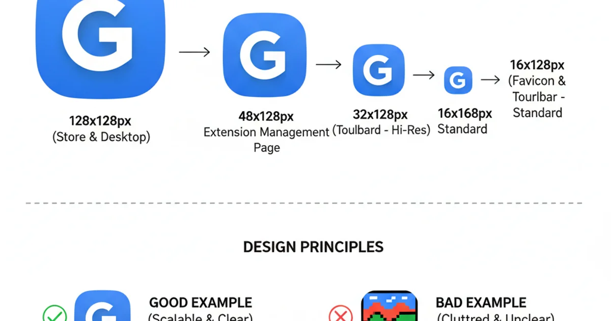 An example of a simple, high-contrast icon design that scales well across different sizes, demonstrating clarity and brand consistency.